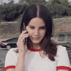 Lana Del Rey On The Phone GIF