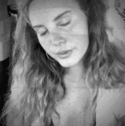 Lana Del Rey With A Gum GIF