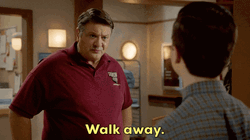 Lance Barber You Need To Leave Walk Away GIF