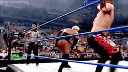 Lance Storm Superkick Rikishi GIF