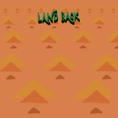 Land Back Water Back Ceremonies Back Culture Back Everything Back Poster GIF