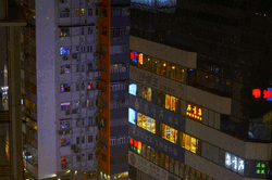 Landscape City Building Lights
