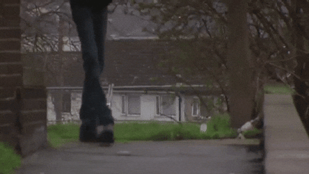 Lanky Legged Man Walked GIF