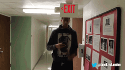Lanky Man Bump His Head GIF