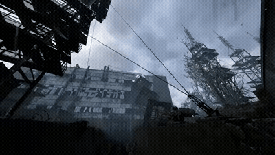 Large Building With Smoke Coming Out