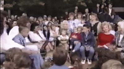 Large Crowd Watching A Show GIF