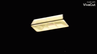 Large Gold Bar GIF