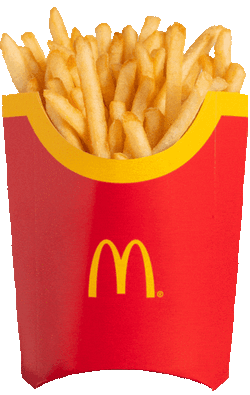 Large McDonalds Fries GIF