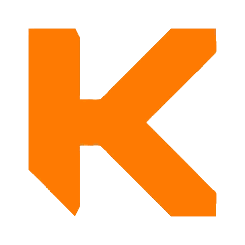 Large Orange Arrow Pointing Right Sticker