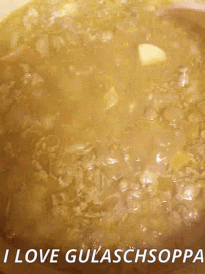 Large Pot Of Tamiel Stew With Spoon GIF