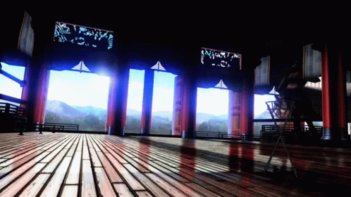 Large Room With Wooden Floor And Window GIF