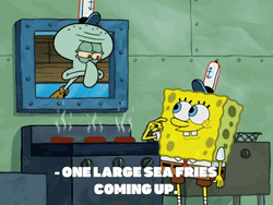 Large Sea Fries Order GIF