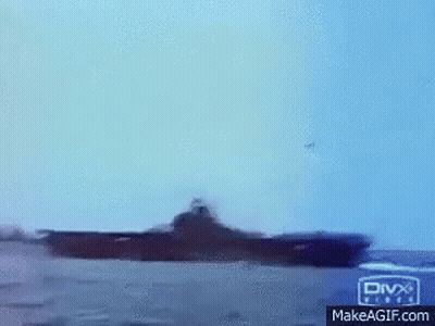 Large Ship With Divx GIF