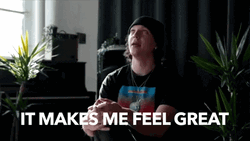 Larkin Love Makes Me Feel Great GIF