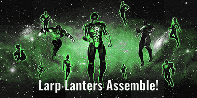 Larp-Lanters Assemble Poster GIF