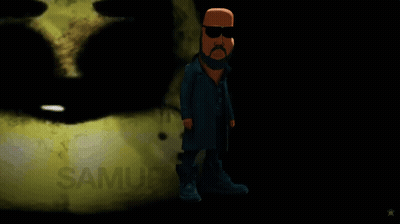 LARP LARP Sahur Poster Man In Sunglasses GIF