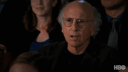 Larry David Bored Yawn GIF