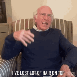 Larry David Lost Hair