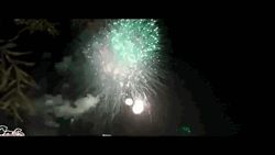 Las Vegas Fireworks GIF