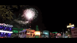 Las Vegas Fireworks GIF
