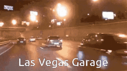 Las Vegas Garage Car Crash Meme GIF