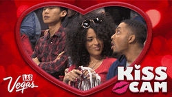 Las Vegas Kiss Cam GIF