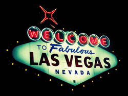 Las Vegas Nevada Welcome Signage GIF