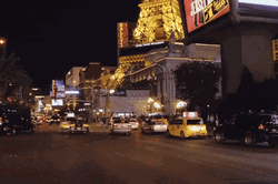 Las Vegas Night Road GIF