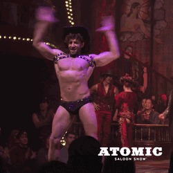 Las Vegas Strip Dance Saloon Show GIF