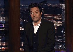 Late Night Show Jimmy Fallon Looking Away GIF