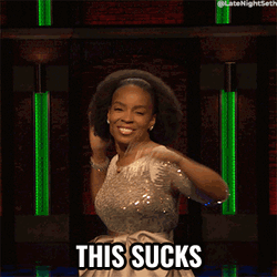 Late Night With Seth Meyers Amber Ruffin This Sucks  GIF