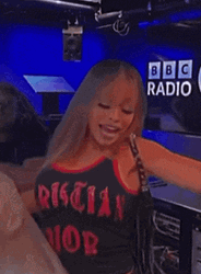 Latto Christian Dior Sleeveless GIF
