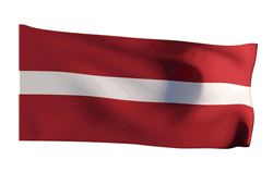Latvia Flag GIF
