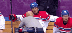 Latvia Versus Czech Hockey GIF