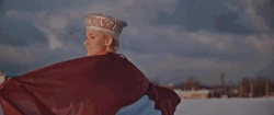 Latvian Girl Dancing GIF