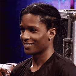Laughing Asap Rocky GIF