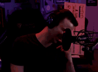 Laughing Benjamin Lupo GIF