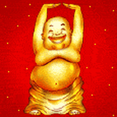 Laughing Buddha GIF