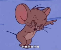 Laughing Cartoon Pointing Lmao Jerry Mouse GIF