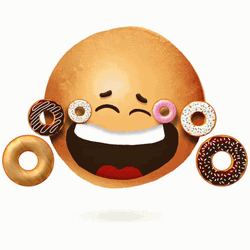 Laughing Dough Time To Make The Donuts GIF