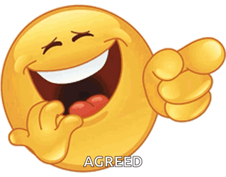 Laughing Emoji Meme Changing Position GIF