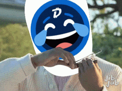 Laughing Face Playing Smallest Violin GIF