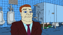  Laughing Hard Crazy Cartoon Face GIF