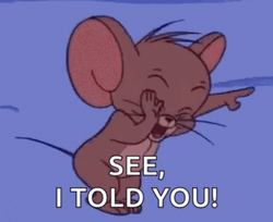 Laughing Jerry See I Told You GIF