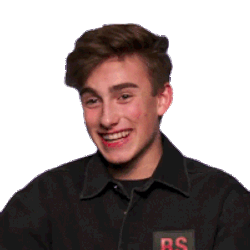 Laughing Johnny Orlando Sticker GIF