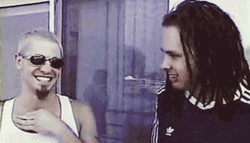 Laughing Jonathan Davis Korn GIF