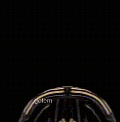 Laughing Man In Black Gold Striped Shirt With Son Sign GIF