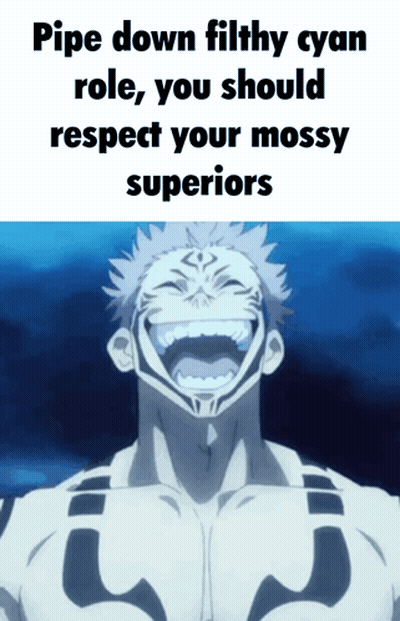 Laughing Man Saying Pipe Down GIF