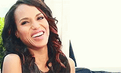 Laughing Olivia Pope GIF