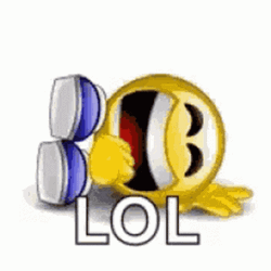 Laughing On The Floor Lol Emoji GIF